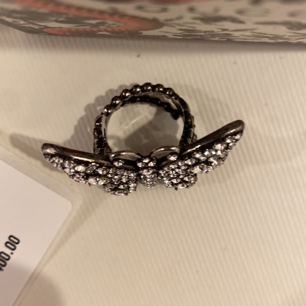 Gucci Butterfly Motif Ring - Picture 2 of 6